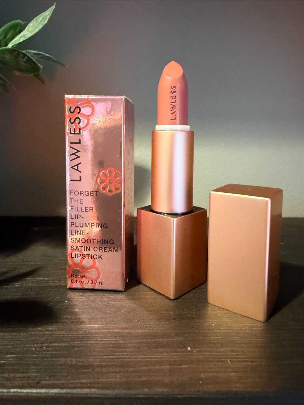 LAWLESS Forget the Filler Lip Plumping Line Smoothing Satin Cream Lipstick